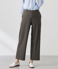 L size ONWARD(大きいサイズ) / エルサイズオンワード その他パンツ | 【セットアップ対応・洗える】セルロースリネンストレッチ ワイド パンツ