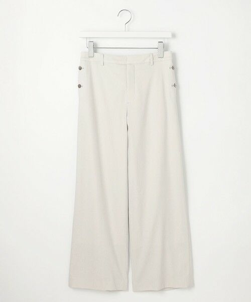 L size ONWARD(大きいサイズ) / エルサイズオンワード その他パンツ | 【セットアップ対応・洗える】セルロースリネンストレッチ ワイド パンツ | 詳細19
