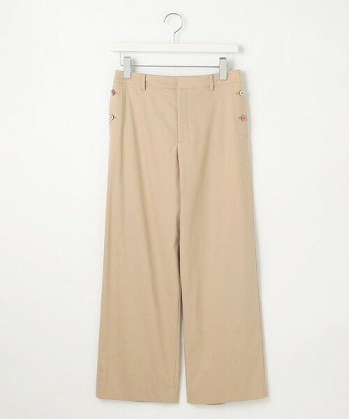 L size ONWARD(大きいサイズ) / エルサイズオンワード その他パンツ | 【セットアップ対応・洗える】セルロースリネンストレッチ ワイド パンツ | 詳細28