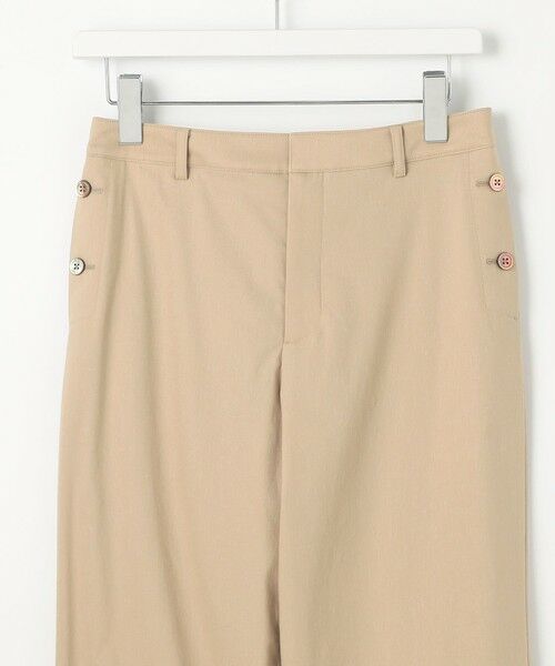 L size ONWARD(大きいサイズ) / エルサイズオンワード その他パンツ | 【セットアップ対応・洗える】セルロースリネンストレッチ ワイド パンツ | 詳細30