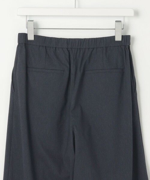 L size ONWARD(大きいサイズ) / エルサイズオンワード その他パンツ | 【洗える】セルロースリネンストレッチ タックワイドパンツ | 詳細24