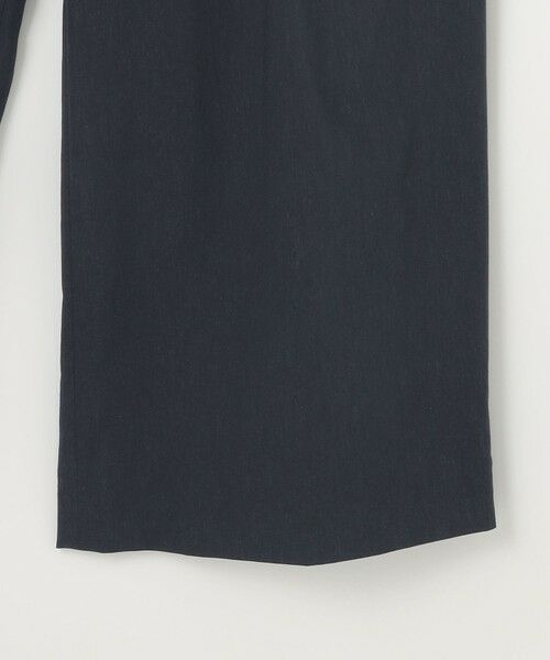 L size ONWARD(大きいサイズ) / エルサイズオンワード その他パンツ | 【洗える】セルロースリネンストレッチ タックワイドパンツ | 詳細26