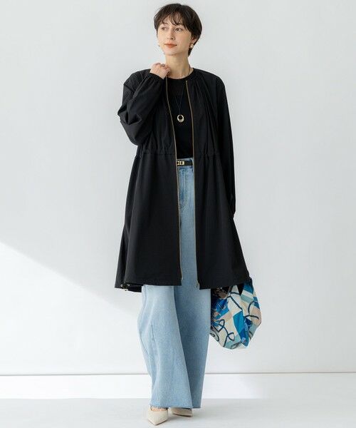 L size ONWARD(大きいサイズ) / エルサイズオンワード デニムパンツ | 【SLOW/一部店舗限定】LIGHT DENIM バレルワイド パンツ | 詳細24