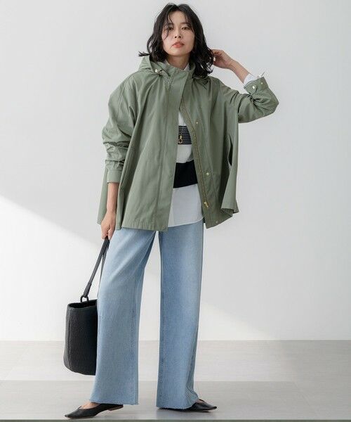 L size ONWARD(大きいサイズ) / エルサイズオンワード デニムパンツ | 【SLOW/一部店舗限定】LIGHT DENIM バレルワイド パンツ | 詳細25