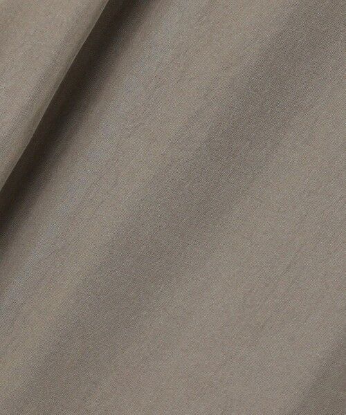 L size ONWARD(大きいサイズ) / エルサイズオンワード その他パンツ | 【SLOW/一部店舗限定】キュプラフィブリルクロス サイドライン ワイドパンツ | 詳細12