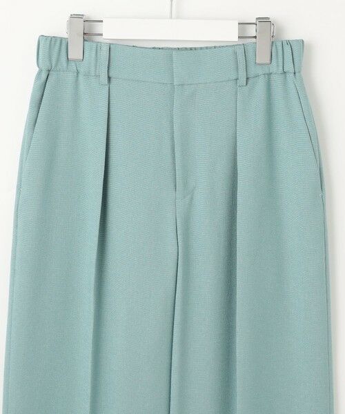 L size ONWARD(大きいサイズ) / エルサイズオンワード その他パンツ | 【セットアップ対応・接触冷感・洗える】リネンライクシンセティックワイドストレート パンツ | 詳細15