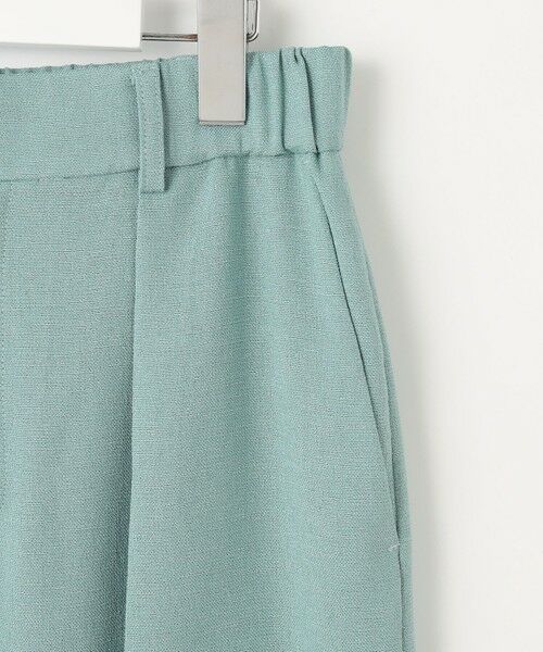 L size ONWARD(大きいサイズ) / エルサイズオンワード その他パンツ | 【セットアップ対応・接触冷感・洗える】リネンライクシンセティックワイドストレート パンツ | 詳細16