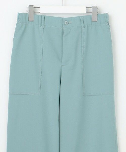 L size ONWARD(大きいサイズ) / エルサイズオンワード その他パンツ | 【洗える】ストレッチライトツイルベイカー パンツ | 詳細10