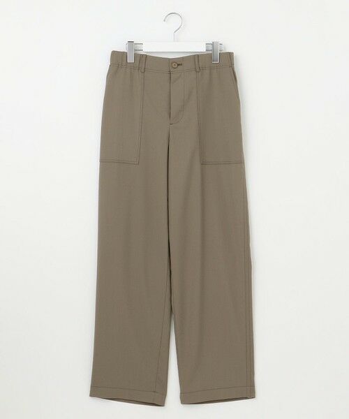 L size ONWARD(大きいサイズ) / エルサイズオンワード その他パンツ | 【洗える】ストレッチライトツイルベイカー パンツ | 詳細18