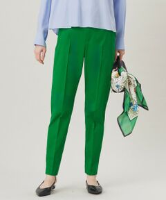 L size ONWARD(大きいサイズ) / エルサイズオンワード その他パンツ | 【UVカット・接触冷感・洗える】コットンサテンテーパード パンツ