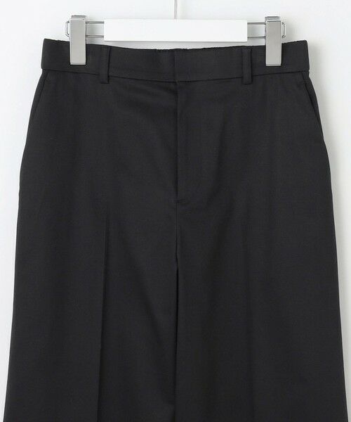 L size ONWARD(大きいサイズ) / エルサイズオンワード その他パンツ | 【UVカット・接触冷感・洗える】コットンサテンクロップド丈ワイドストレート パンツ | 詳細18