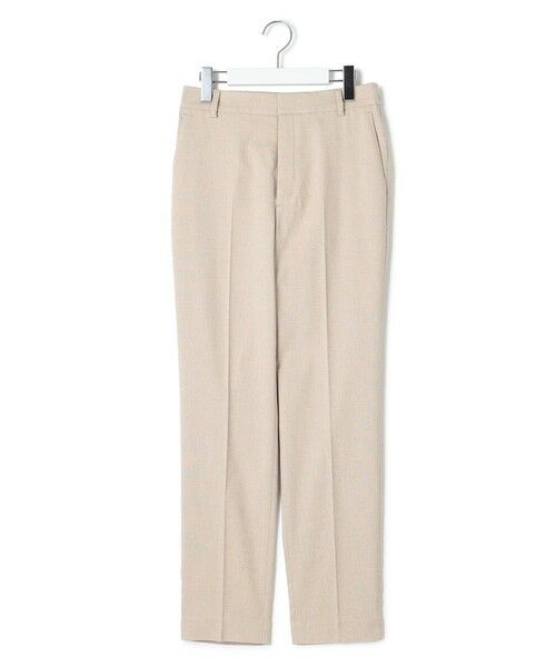 L size ONWARD(大きいサイズ) / エルサイズオンワード その他パンツ | 【セットアップ対応/防シワ性/洗える】アイアスマットストレッチ テーパード パンツ | 詳細5