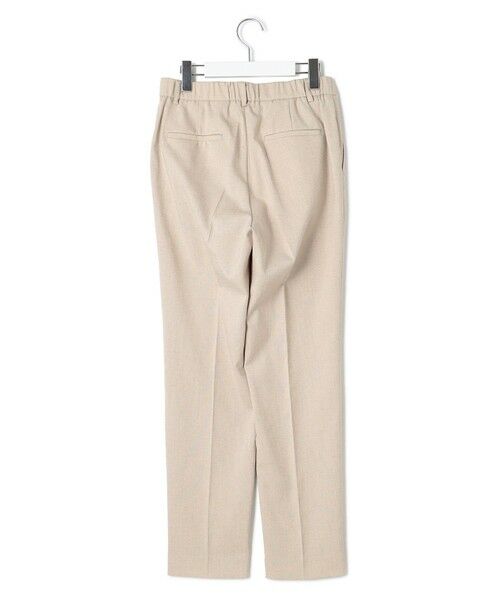 L size ONWARD(大きいサイズ) / エルサイズオンワード その他パンツ | 【セットアップ対応/防シワ性/洗える】アイアスマットストレッチ テーパード パンツ | 詳細6