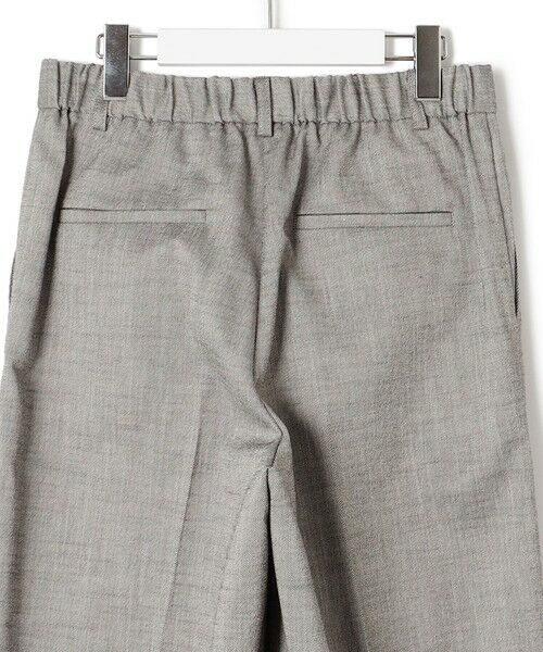 L size ONWARD(大きいサイズ) / エルサイズオンワード その他パンツ | 【セットアップ対応/洗える】スラブツイードストレッチ ワイド パンツ | 詳細12