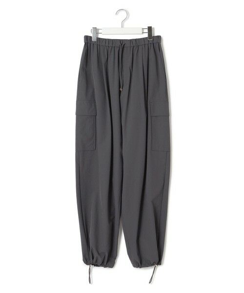 L size ONWARD(大きいサイズ) / エルサイズオンワード その他パンツ | 【撥水加工/洗える】ナイロン2WAYストレッチ パラシュート パンツ | 詳細12