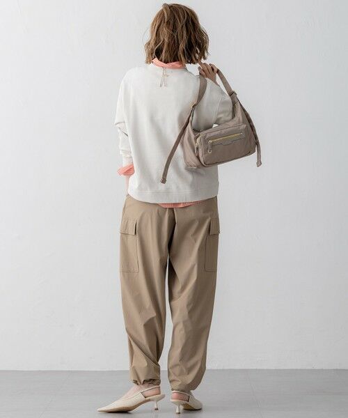 L size ONWARD(大きいサイズ) / エルサイズオンワード その他パンツ | 【撥水加工/洗える】ナイロン2WAYストレッチ パラシュート パンツ | 詳細26