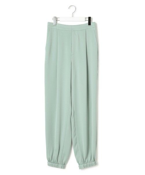 L size ONWARD(大きいサイズ) / エルサイズオンワード その他パンツ | 【防シワ性/吸水速乾】ジョーゼットサテン ジョグパンツ | 詳細15