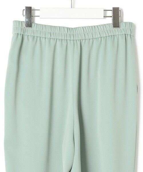 L size ONWARD(大きいサイズ) / エルサイズオンワード その他パンツ | 【防シワ性/吸水速乾】ジョーゼットサテン ジョグパンツ | 詳細18