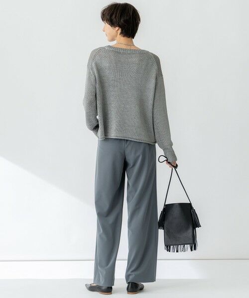 アエル オンワード 洗える パンツ スーツ 大きなサイズ グレー 42 アエル オンワード 洗える パンツ スーツ 大きなサイズ グレー 42