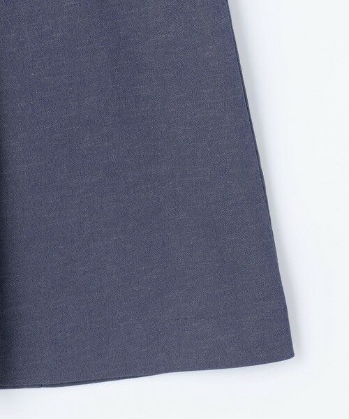 L size ONWARD(大きいサイズ) / エルサイズオンワード ミニ・ひざ丈スカート | 【洗える】リネンツイル Aライン スカート | 詳細19