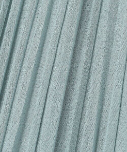 L size ONWARD(大きいサイズ) / エルサイズオンワード ロング・マキシ丈スカート | 【洗える】オーガンジートリコット プリーツ スカート | 詳細21