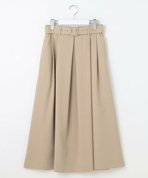 L size ONWARD(大きいサイズ) / エルサイズオンワード ミニ・ひざ丈スカート | 【洗える】ストレッチライトツイル スカート | 詳細6