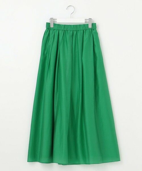 L size ONWARD(大きいサイズ) / エルサイズオンワード ミニ・ひざ丈スカート | 【洗える】エアリー スカート | 詳細5