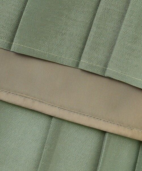 L size ONWARD(大きいサイズ) / エルサイズオンワード ロング・マキシ丈スカート | 【洗える】シアーコンビ プリーツ スカート | 詳細14