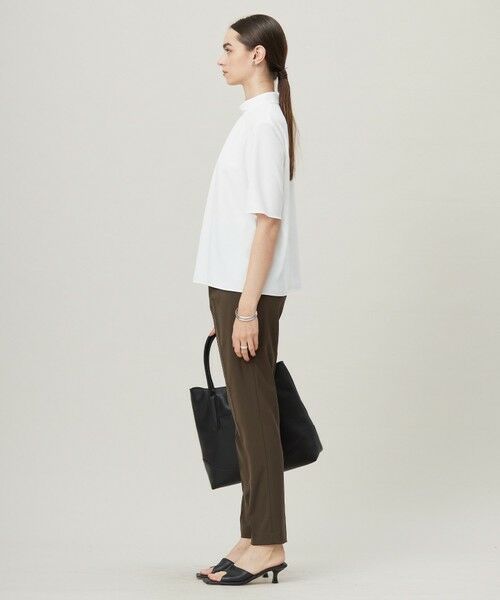 L size ONWARD(大きいサイズ) / エルサイズオンワード シャツ・ブラウス | 【洗える】ストレッチジョーゼット ハイネックブラウス | 詳細10