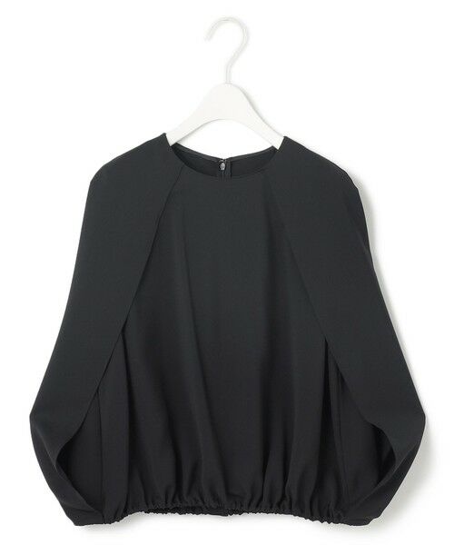 L size ONWARD(大きいサイズ) / エルサイズオンワード シャツ・ブラウス | 【接触冷感・UVケア・吸水速乾・防シワ・洗える】 ドレープツイル ブラウス | 詳細2