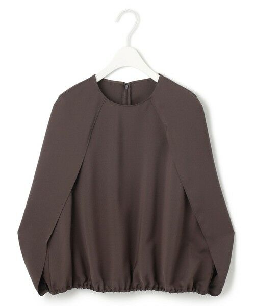 L size ONWARD(大きいサイズ) / エルサイズオンワード シャツ・ブラウス | 【接触冷感・UVケア・吸水速乾・防シワ・洗える】 ドレープツイル ブラウス | 詳細4