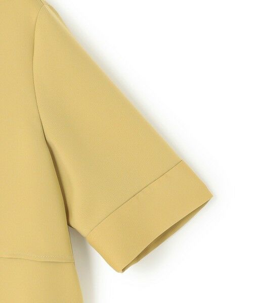 L size ONWARD(大きいサイズ) / エルサイズオンワード シャツ・ブラウス | 【WEB限定・接触冷感・UVケア・吸水速乾・防シワ・洗える】 ドレープツイル クロップドシャツ | 詳細5