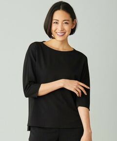 L size ONWARD(大きいサイズ) / エルサイズオンワード シャツ・ブラウス | 【WEB限定】 Fied ボートネック ブラウス