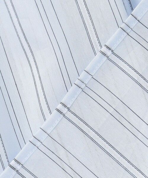 L size ONWARD(大きいサイズ) / エルサイズオンワード シャツ・ブラウス | 【洗える】ランダムストライプ スタンドカラー  ブラウス | 詳細15