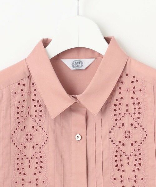 L size ONWARD(大きいサイズ) / エルサイズオンワード シャツ・ブラウス | 【洗える】セルロースライト刺繍  シャツ ブラウス | 詳細12