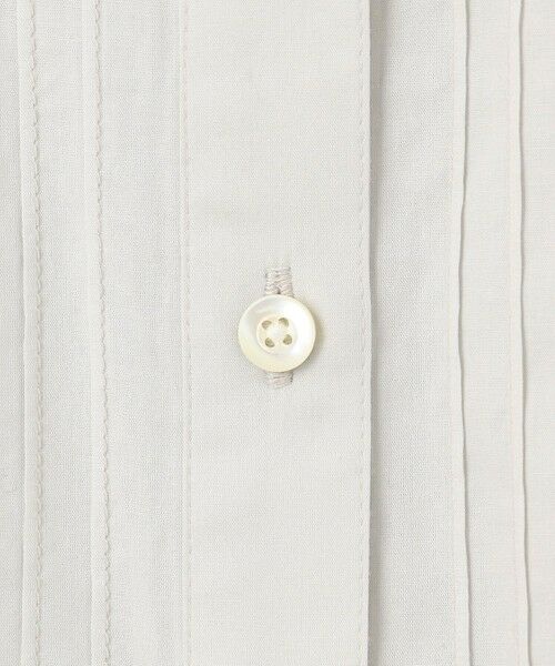 L size ONWARD(大きいサイズ) / エルサイズオンワード シャツ・ブラウス | 【洗える】セルロースライト刺繍 ピンタック ブラウス | 詳細8