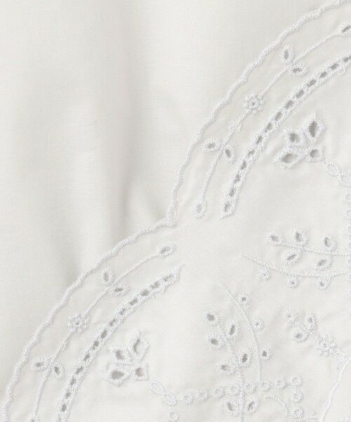 L size ONWARD(大きいサイズ) / エルサイズオンワード シャツ・ブラウス | 【洗える】セルロースライト刺繍 ピンタック ブラウス | 詳細9