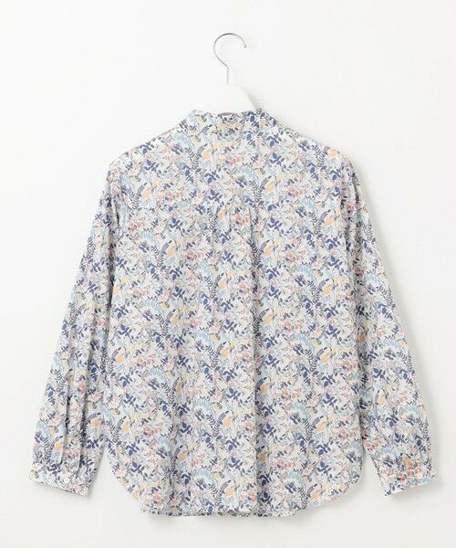 L size ONWARD(大きいサイズ) / エルサイズオンワード シャツ・ブラウス | 【洗える】Liberty シャツカラー スキッパー ブラウス | 詳細4
