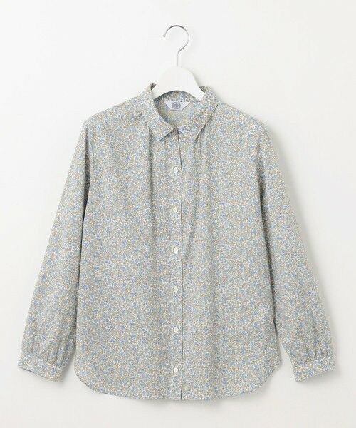 L size ONWARD(大きいサイズ) / エルサイズオンワード シャツ・ブラウス | 【洗える】Liberty シャツカラー スキッパー ブラウス | 詳細14