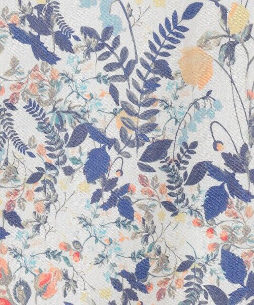 L size ONWARD(大きいサイズ) / エルサイズオンワード シャツ・ブラウス | 【洗える】Liberty バンドカラー プルオーバー ブラウス | 詳細12