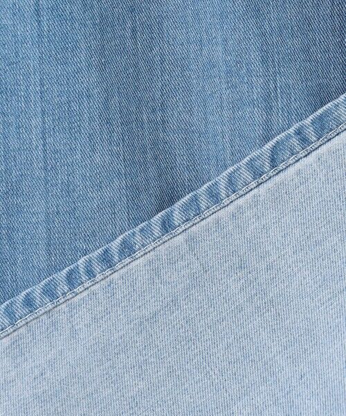 L size ONWARD(大きいサイズ) / エルサイズオンワード シャツ・ブラウス | 【洗える】5ozバージラコンパクト デニムシャツ | 詳細14