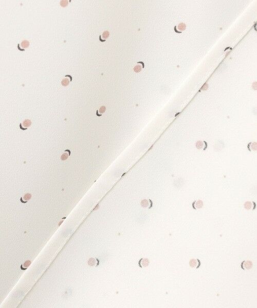 L size ONWARD(大きいサイズ) / エルサイズオンワード シャツ・ブラウス | 【洗える】バイカラーラッフルボウ ブラウス | 詳細9