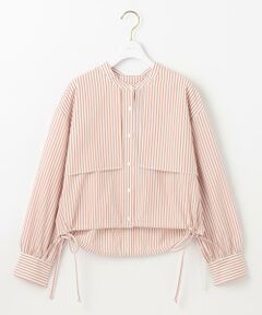 L size ONWARD(大きいサイズ) / エルサイズオンワード シャツ・ブラウス | 【UVカット・接触冷感・速乾】クロップトヨークハオリ シャツ