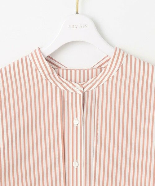 L size ONWARD(大きいサイズ) / エルサイズオンワード シャツ・ブラウス | 【UVカット・接触冷感・速乾】クロップトヨークハオリ シャツ | 詳細13