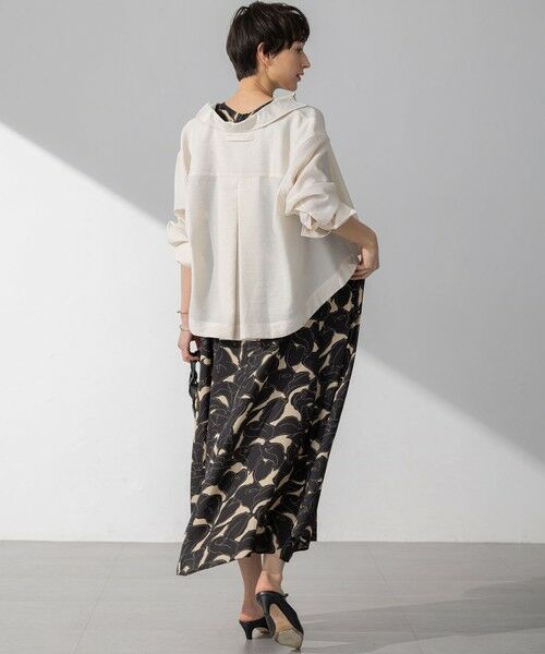 L size ONWARD(大きいサイズ) / エルサイズオンワード シャツ・ブラウス | 【Oggi5月号掲載/接触冷感/速乾性】シアータンブラー シャツ | 詳細2