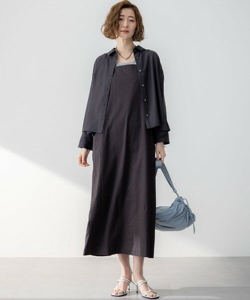 L size ONWARD(大きいサイズ) / エルサイズオンワード シャツ・ブラウス | 【Oggi5月号掲載/接触冷感/速乾性】シアータンブラー シャツ | 詳細7