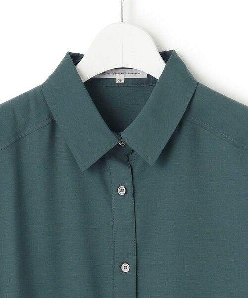 L size ONWARD(大きいサイズ) / エルサイズオンワード シャツ・ブラウス | 【Oggi5月号掲載/接触冷感/速乾性】シアータンブラー シャツ | 詳細18