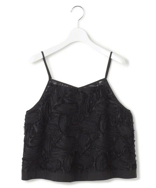 L size ONWARD(大きいサイズ) / エルサイズオンワード シャツ・ブラウス | 【好評につき追加生産/洗える】リボンエンブロイダリー キャミソール | 詳細8