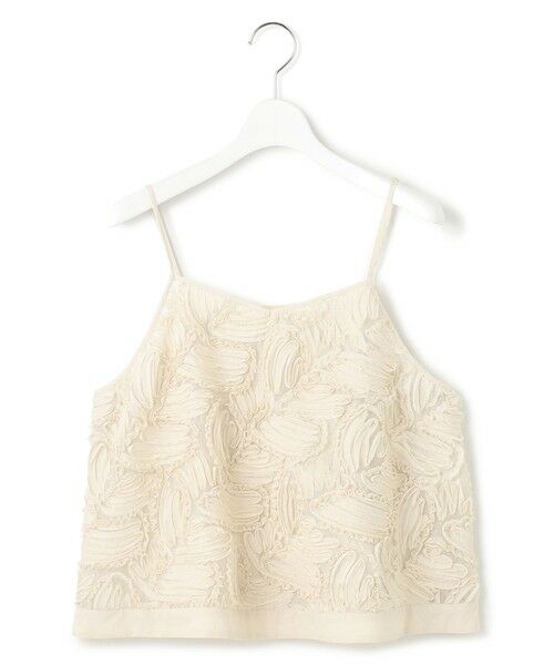 L size ONWARD(大きいサイズ) / エルサイズオンワード シャツ・ブラウス | 【好評につき追加生産/洗える】リボンエンブロイダリー キャミソール | 詳細14