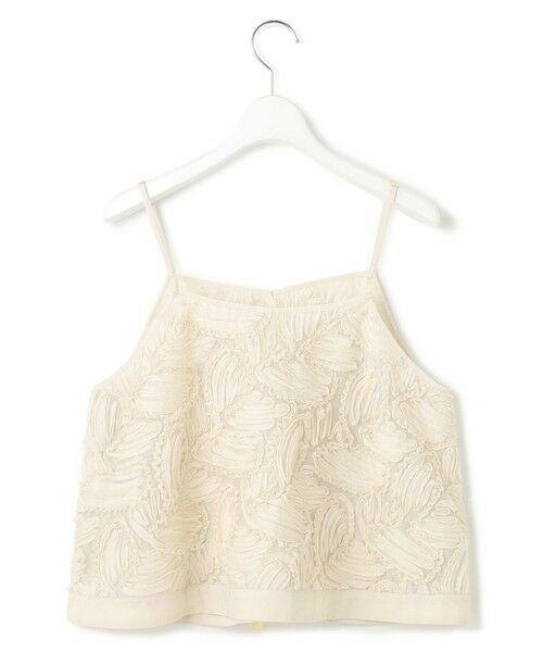 L size ONWARD(大きいサイズ) / エルサイズオンワード シャツ・ブラウス | 【好評につき追加生産/洗える】リボンエンブロイダリー キャミソール | 詳細15